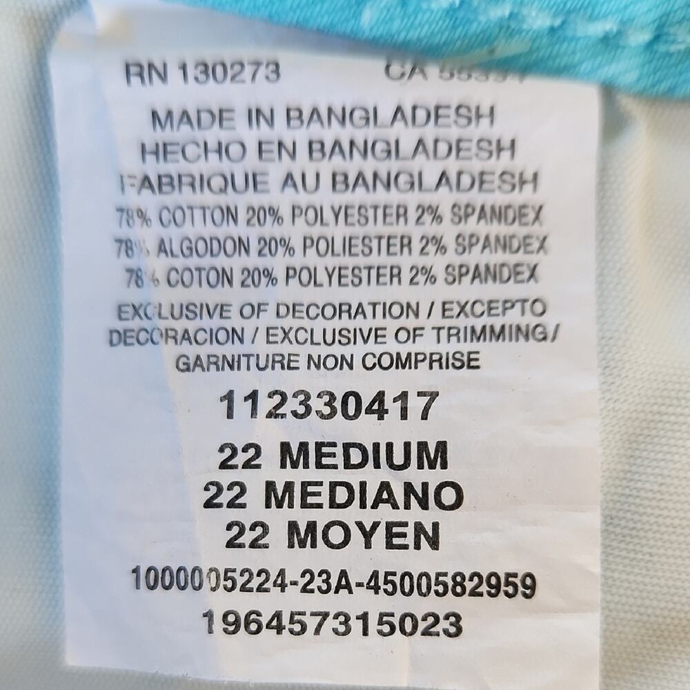 Lee Premium Quality Light Blue Denim shorts women's 22 - Picture 4 of 4